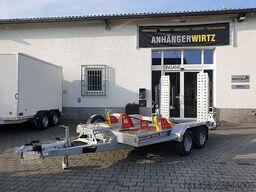 Brian James Trailers Digger Plant mit TracStrap Ladungssicherung