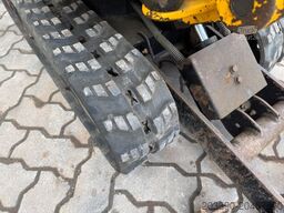 JCB 8008 CTS, 2021 BJ, 985BH, 3 x Löffel