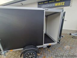 Variant Kofferanhänger Heckrampe Seitentür black