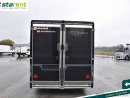 BRIAN JAMES TRAILERS BOX VAN 600 Rückfahrkamera LED-Lichter Alu Boden