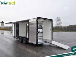 BRIAN JAMES TRAILERS BOX VAN 600 Rückfahrkamera LED-Lichter Alu Boden