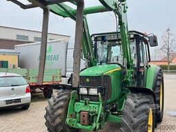 John Deere 6320 Frontlader Schneepflug Fronthydraulik