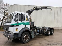 MERCEDES-BENZ SK 2544 / V8 / RETARDER / Kran Hiab 081 AW