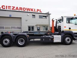 MAN TGS 26.440 6x2 E6/ Dalby hooklift 21 t