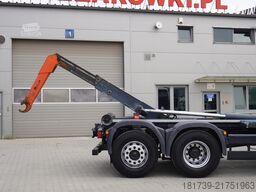 MAN TGS 26.440 6x2 E6/ Dalby hooklift 21 t