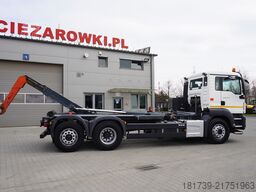 MAN TGS 26.440 6x2 E6/ Dalby hooklift 21 t
