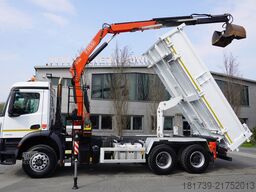 Mercedes-Benz Arocs 2636 / 6x4 / HDS Fassi / 3-Way Tip