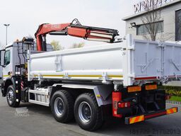 Mercedes-Benz Arocs 2636 / 6x4 / HDS Fassi / 3-Way Tip