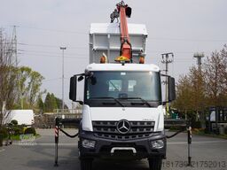 Mercedes-Benz Arocs 2636 / 6x4 / HDS Fassi / 3-Way Tip