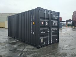 20 Fuß Seecontainer / neu eingetroffen Lagercontainer / Tiefschwarz / one Way