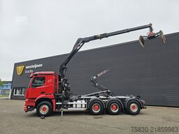 Mercedes-Benz AROCS 3645 8x4 / HIAB Z KRAAN + HAAKARM