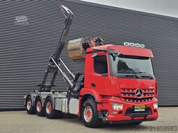Mercedes-Benz AROCS 3645 8x4 / HIAB Z KRAAN + HAAKARM