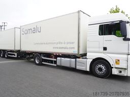 MAN TGX 18.430 / Set Box+Trailer 18+18 EPAL