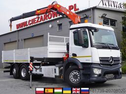 Mercedes-Benz Antos 2540 / Flatbed 15 EPAL/ Fassi F165