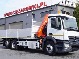 Mercedes-Benz Antos 2540 / Flatbed 15 EPAL/ Fassi F165