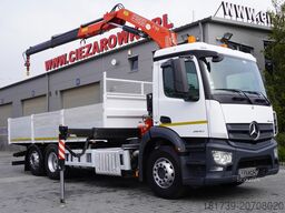 Mercedes-Benz Antos 2540 / Flatbed 15 EPAL/ Fassi F165