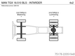 MAN TGX 18.510 BLS - INTARDER