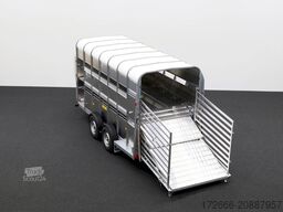 Ifor Williams TA510|14x7|DOPPELSTOCK 434X178X214CM