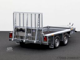 Ifor Williams GX105 | RAMPE 303X157CM 2700KG BAUMASCHINENANHÄNGER