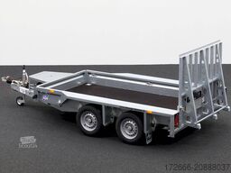 Ifor Williams GX105 | RAMPE 303X157CM 2700KG BAUMASCHINENANHÄNGER