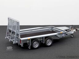 Ifor Williams GX105 | RAMPE 303X157CM 2700KG BAUMASCHINENANHÄNGER