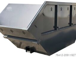 A1 Container Absetzmulde 10 m³ asym. offen - RAL 7016 Anthrazitgrau - Absetzcontainer