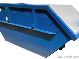 A1 Container Absetzmulde 7 m³ ? RAL 5010 Enzianblau ? Absetzcontainer