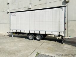 Möslein TP 11 Schwebheim  Tandem- Schiebeplanenanhänger zum Durchladen