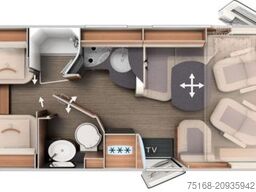 CARTHAGO C2-tourer I 145 RB-LE comfort 4.2t Fahrassistenz