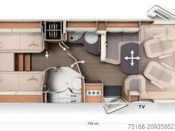 CARTHAGO c-tourer I 148 KB-LE comfort 4.2t Navigation / T