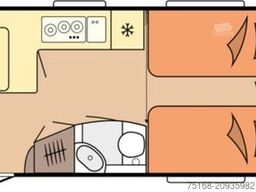 HOBBY Prestige 620 CL Abverkauf / 2200 kg Achse