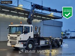 Scania P360 8X2 HIAB 211 E-3 HIPRO Crane + XR21S61 hoo...