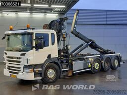 Scania P360 8X2 HIAB 211 E-3 HIPRO Crane + XR21S61 hoo...