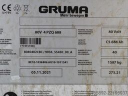 GRUMA 80 Volt 4 PzQ 688 Ah