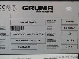 GRUMA 80 Volt 4 PzQ 688 Ah