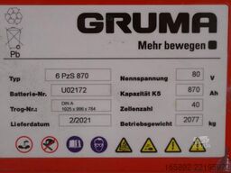 GRUMA 80 Volt 6 PzS 870 Ah