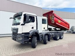 MAN TGS 35.480 8x8 BB CH TGS 35.480 8x8 BB CH, Meiller Stahlmulde 18m³