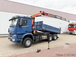 Mercedes-Benz Arocs 2640 LK 6x4 Arocs 2640 LK 6x4, Alu-Bordwände, Kran Palfinger PK18002-EH C, Funk