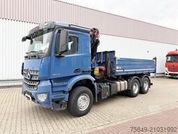 Mercedes-Benz Arocs 2640 LK 6x4 Arocs 2640 LK 6x4, Alu-Bordwände, Kran Palfinger PK18002-EH C, Funk