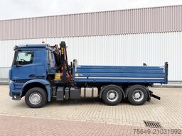 Mercedes-Benz Arocs 2640 LK 6x4 Arocs 2640 LK 6x4, Alu-Bordwände, Kran Palfinger PK18002-EH C, Funk