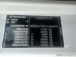 Mercedes-Benz Atego 1223 K 4x2 Atego 1223 K 4x2, AHK-Öl