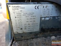 RAVO 540 NL machine - camera - veegzuig - hydraulisc...
