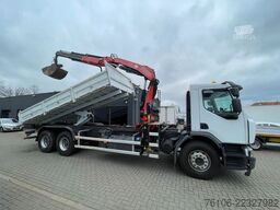 RENAULT Premium Lander 310.26 6x4 Kipper /Kran