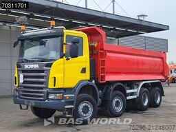 Scania G420 G 8X6 8x6 18m3 KH Kipper Manual Steel susp...