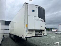 Schmitz Cargobull box semi-trailer with refrigeration unit and load