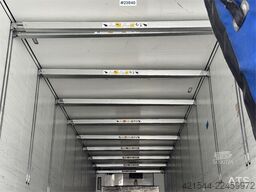 Schmitz Cargobull box semi-trailer with refrigeration unit and load
