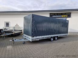 HUCO MEDAX großer Volumenanhänger Plane Spriegel 611x203x210cm 3000kg verfügbar