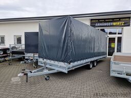 HUCO MEDAX großer Volumenanhänger Plane Spriegel 611x203x210cm 3000kg verfügbar