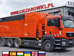MAN TGS 35.440 8x4 / MTS SB299 vacuum excava