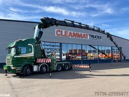 Scania R 490 8x4 Euro 6 Effer 140 Tonmeter laadkraan +...